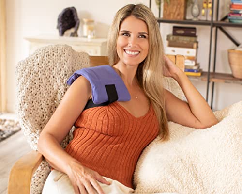 ThermiPaq Reusable Hot Cold Pack Ice Pack for Injuries - Shoulder, Elbow, Ankles, Back and Knee, Medium, 12 inches x 6 inches, Reusable Heat Pack, Blue