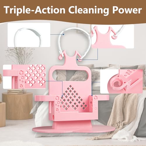 G-Tube Feeding Pump Carrier for Infinity Pump, No Tools Required(Pink) - color: Pink