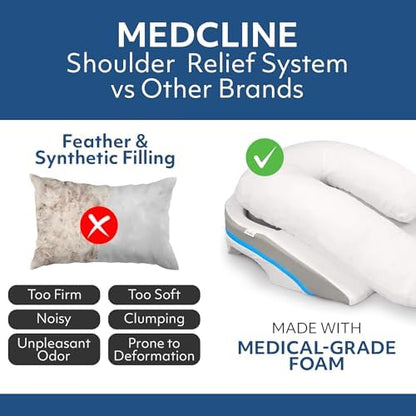 MedCline Shoulder Relief System with Extra Cases, Large 5'10" and Over - size: Large + Extra Cases