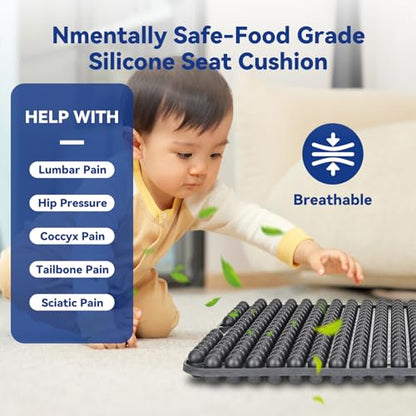 Cushion Lab Seat Cushion, Black