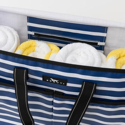 SCOUT Ben Pocket Tote - Multi-use with breakway zipper - color: Cane Fonda