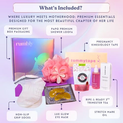 3rd Trimester Mom to Be Essentials Box, Pregnancy Gift - size: 3rd Trimester