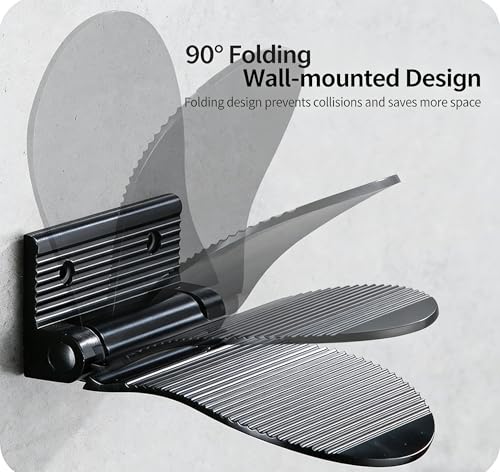 OCEYAUR Shower Foot Rest for Shaving Wall Mounted Pedal Foot Stand Bathroom