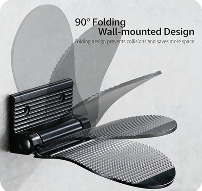 OCEYAUR Shower Foot Rest for Shaving Wall Mounted Pedal Foot Stand Bathroom