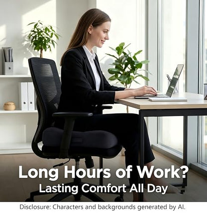 WSGJHB Seat Cushions for Office Chairs, Chair Cushion for Long Sitting - color: Blue Regular