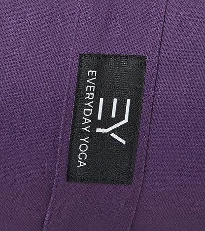 Everyday Yoga Premium Bolster, Soft Meditation Pillow, Multi-Colors - color: Plum, style: A. High Impact - Rectangular
