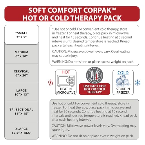 Reusable Hot & Cold Therapy Pack for Knee, Back & Shoulder Pain, Medium - size: Medium - 6 x 10 Inch