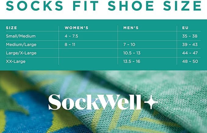 Sockwell Women's Circulator Moderate Graduated Compression Sock - color: Charcoal Solid, size: Medium-Large