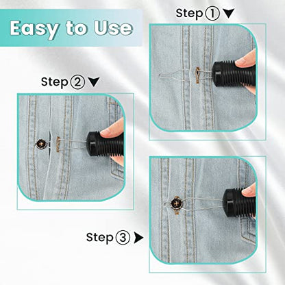(Pack of 2) Button Hook & 35" Long Dressing Stick, Shoe Horn,Sock Helper