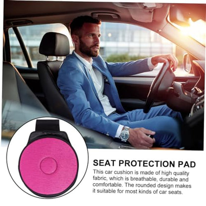 PartyKindom Cushion Cloth Degree Rotating 360 Multifunction Red Car Seat - color: Red
