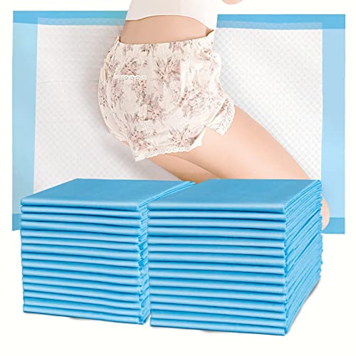 SOFYFINE 50 Count Disposable Bed Pads 23"x36",Waterproof Puppy Pee Pad - size: 23"x36"(50 Count)