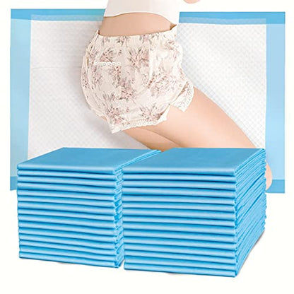 SOFYFINE 50 Count Disposable Bed Pads 23"x36",Waterproof Puppy Pee Pad - size: 23"x36"(50 Count)