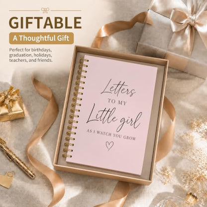 Letters to My Little Girl Spiral Notebook 5.5x8.3in