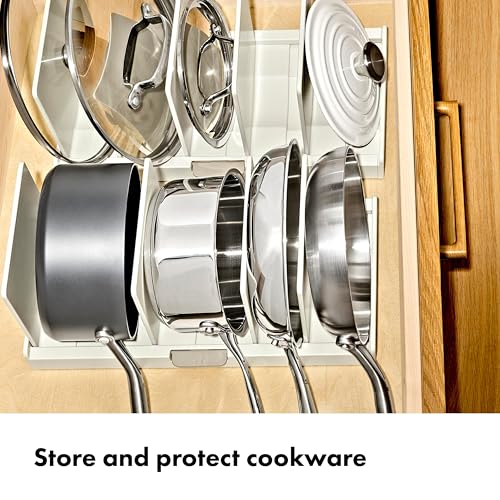 OXO Good Grips Adjustable Cookware Organizer - style: Adjustable Cookware Organizer