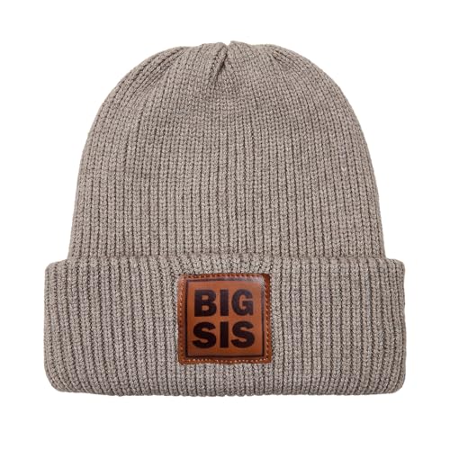 Cute Beanies Warm Soft Winter Hat Christmas Beanie Unisex - color: Big Sis
