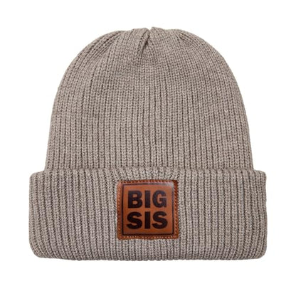 Cute Beanies Warm Soft Winter Hat Christmas Beanie Unisex - color: Big Sis