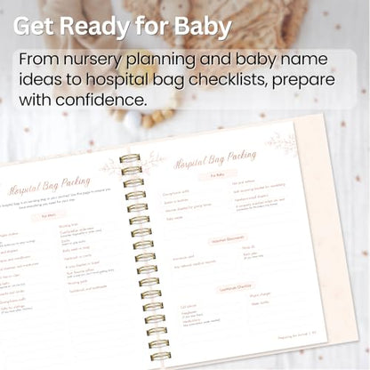 Pregnancy Journal & Memory Book for First-Time Moms