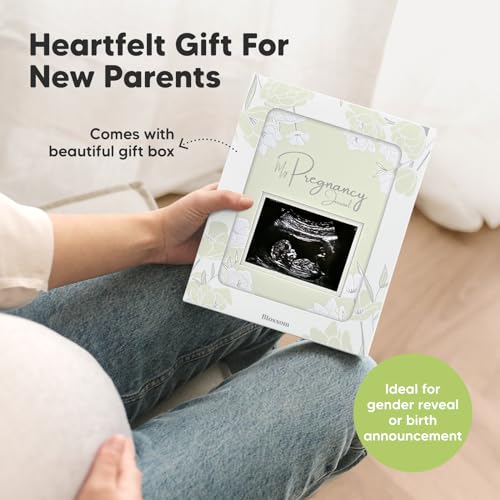 Pregnancy Journal, Pregnancy Announcements, 80 Pages Hard Cover (Chiffon) - color: Chiffon