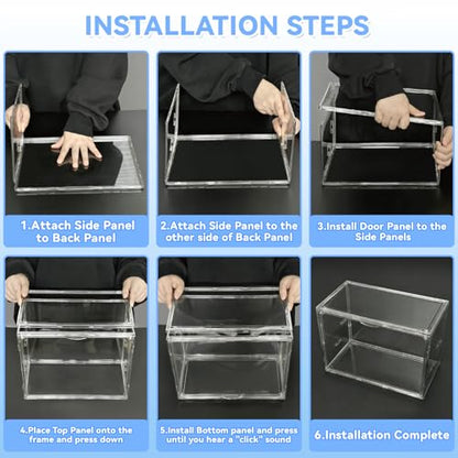 Baby Bottle Storage Organizer for Countertop Cabinet - size: Small: 11.81" x 7.1" x 9.8"