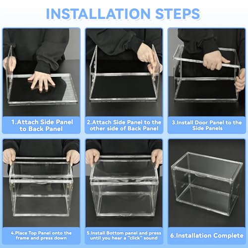 Baby Bottle Storage Organizer for Countertop Cabinet - size: Small: 11.81" x 7.1" x 9.8"