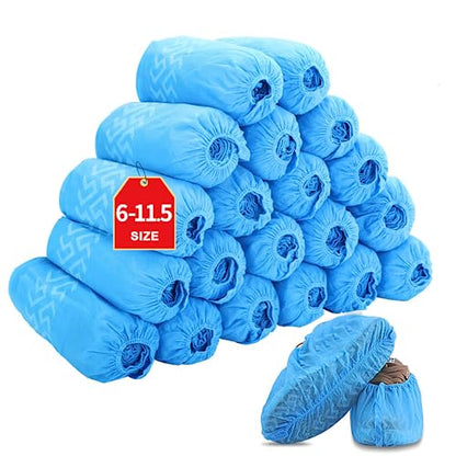 Shoe Covers Disposable 2800 Pack (100 Pairs) - size: XX-Large (Pack of 14)