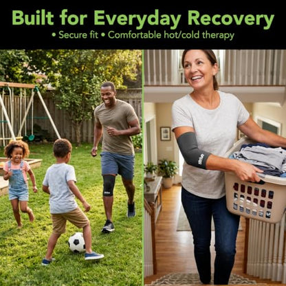 Strive Arm or Eblow Wrap, Hot & Cold Therapy, Gel Compression, Multi-Use - size: Medium Elbow/Arm