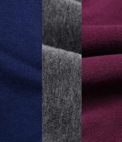 CAKYE 3 Pack Cotton Maternity Nursing Bras Breastfeeding Sleep Bralette - color: A-burgundy+navy+charcoal/3pcs, size: X-Large