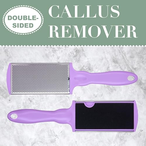 Lilac Callus Remover Tool - Professional Foot File & Callus Shaver for Feet - color: Lilac