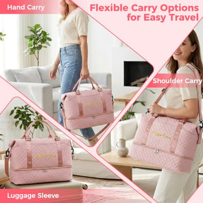 Large Maternity Hospital Bag, Pink - color: Pink