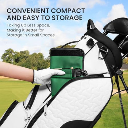 FINGER TEN Mini Golf Bag for 3-7 Clubs - color: Green, size: 1Pc