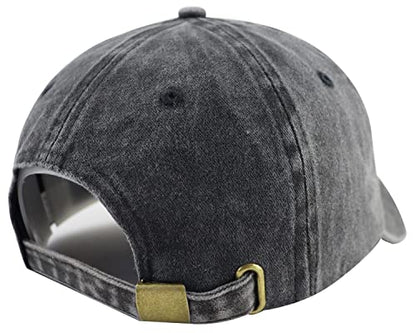 2PCS Mom and Dad EST 2026 Hat, 3D Embroidered Adjustable New Parents Gifts Baseball Cap - color: Dad Black