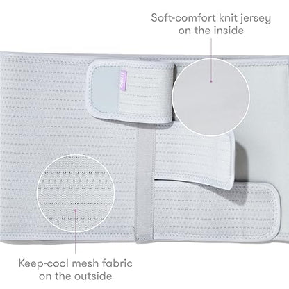 Frida Mom Belly Binder for Natural & C-Section Postpartum Recovery, 9" High