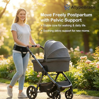 Pelvic Support Belt for Pregnancy & Postpartum | Prolapse Support for Women | with Gel Pack for SPD & Vulvar Varicosities Relief - size: XX-Large