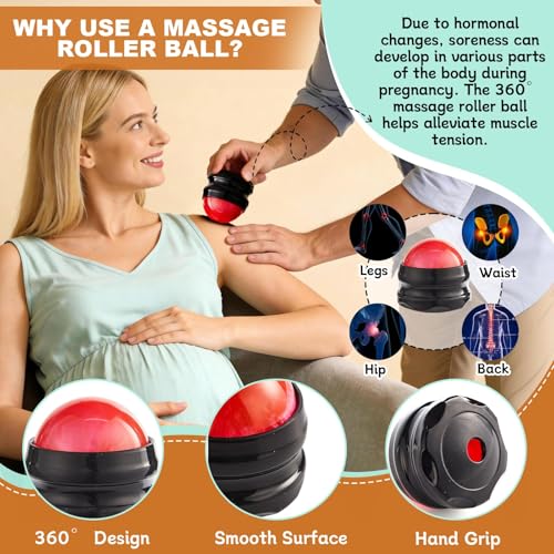 6 Pcs Birthing Comb Acupressure Massage Ball Labor and Delivery Essentials - style: Style 1
