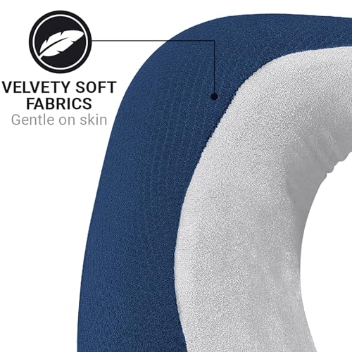 Go Travel American Dreamer, Deluxe Travel Pillow, Memory Foam Neck Pillow - color: Dark Blue