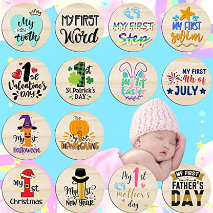 Baby First Holiday Milestone Cards, My First Holiday Signs - color: First Special Moments
