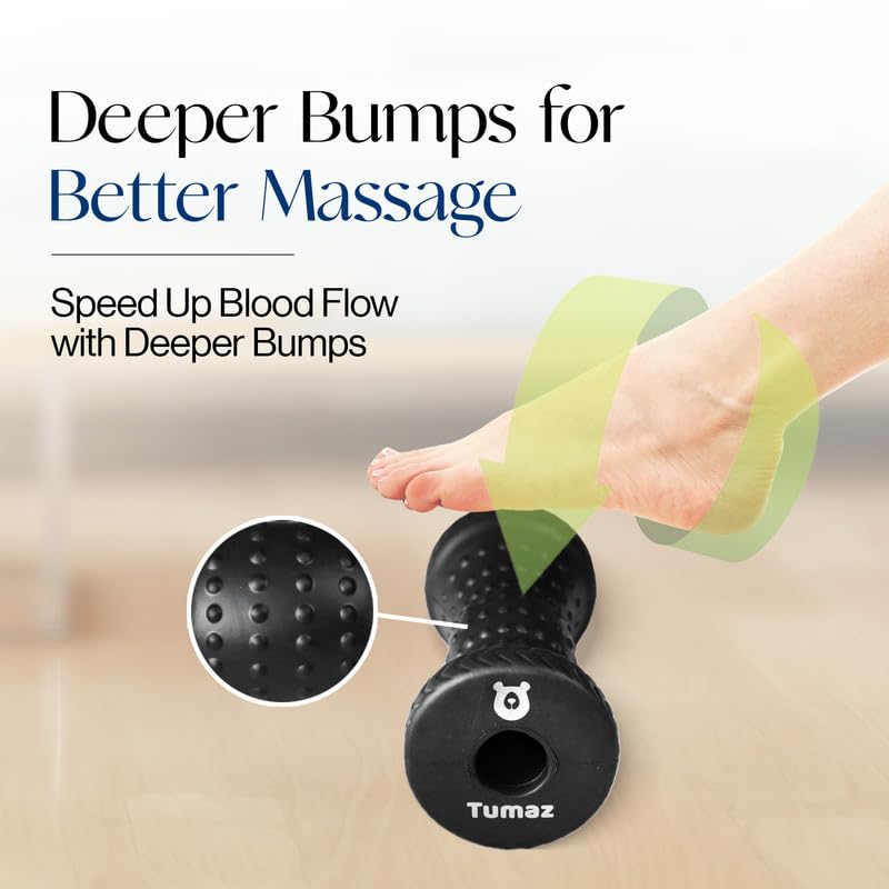 Tumaz Foot Roller for Deep Tissue Massage & Reflexology - color: Foot Roller - Original