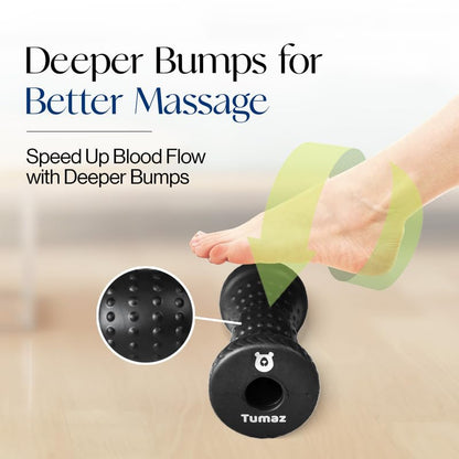Tumaz Foot Roller for Deep Tissue Massage & Reflexology - color: Foot Roller - Original