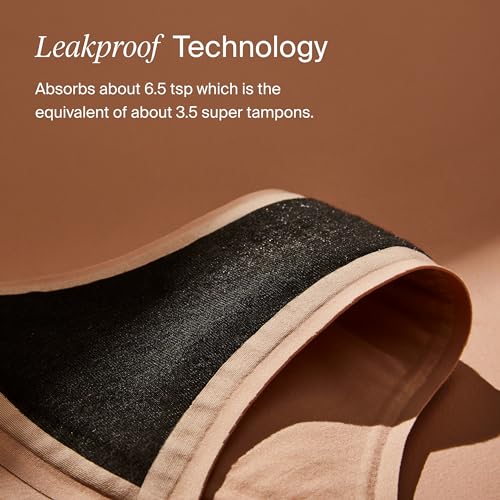 KNIX Super Leakproof Boyshort - Quick-Dry & Breathable Period Panties - Alternative to Menstrual Pads - size: Medium