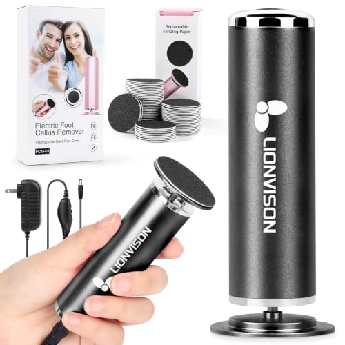 Foot File Callus Remover for Feet: Profesional Pedicure Tool for SPA - style: Black