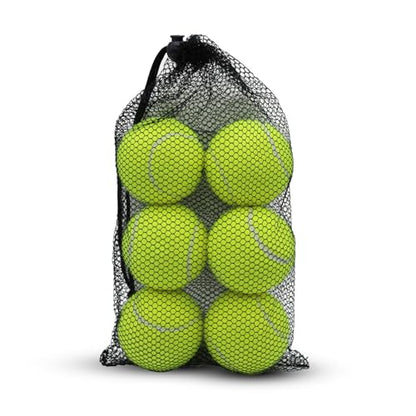 Swingers Tennis Balls, 6/20/36/80 Pack Training Exercise Balls for Pet Dog - color: Yellow, size: 6 PACK