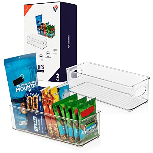 ClearSpace Plastic Pantry Organization and Food Storage Bin, 2 Pack - size: 2 Pack