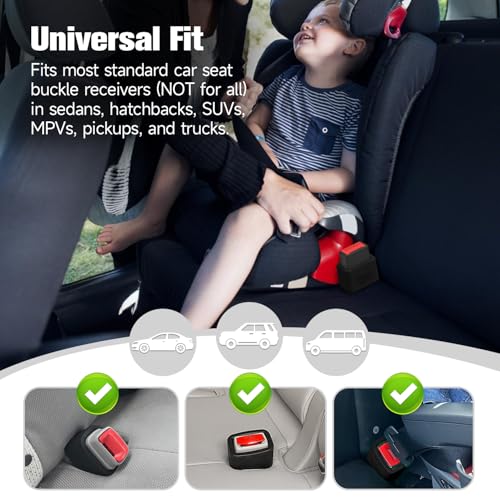 Morlike Silicone Buckle Holder Booster (Black, 3 Pack) - color: Black, 3 Pack