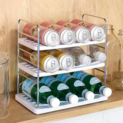 YouCopia UpSpace 9 Water Bottle Organizer, Adjustable Tumbler Cabinet Rack - size: 9 Bottle Premium