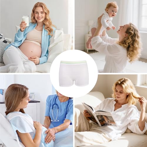 High Waist Postpartum Disposable Underwear for Women (10pk) - size: Small