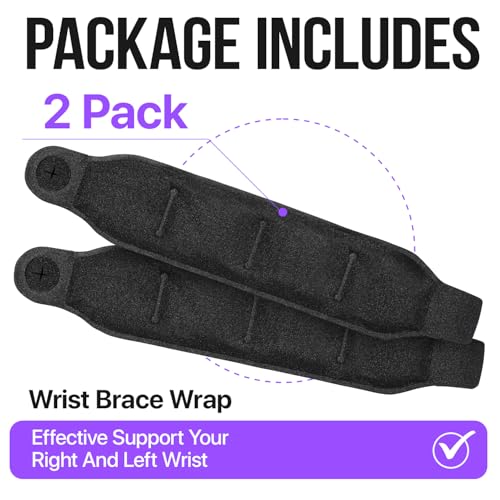 Wrist Ice Pack Wrap - 2 Pack Reusable Hot Cold Therapy Wrist Ice Pack for Carpal Tunnel Relief, Adjustable Wrist Ice Wrap for Swelling, Wrist Pain, Tendonitis & Arthritis Relief - style: 2 Pack Wrist Ice Pack