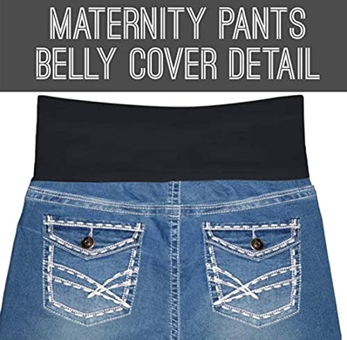 Hybrid & Company Women's Comfy Maternity Shorts - color: Bermuda-bm5834a-medium Was, size: 2X