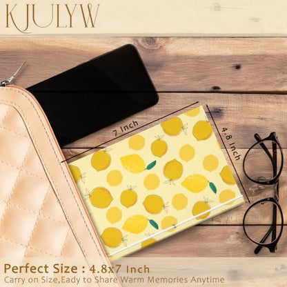 Lemon Gifts Small DIY Scrapbook Album 4x6in - color: Lemons