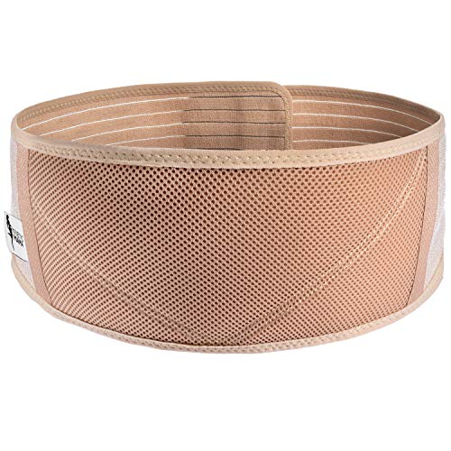 Maternity Support Belt- Belly Support Band for Pregnancy- Relieves Back and Hip Pain- Soft Breathable Cotton Lining- Support for Running, Exercise and Daily Activity- Adjustable for Maximum Comfort