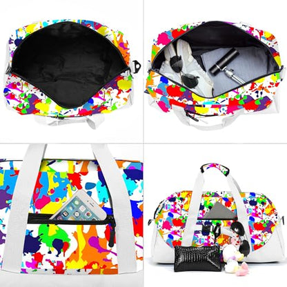 Kids Overnighter Duffel Bag Carry-On Size Sport Bag（11wcai) - color: 11-wcai